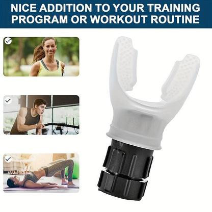 Portable Breathing Exercise Tool, Summer Gifts, Lung Breathing Trainer, Lung Trainer, Breathing Trainer for Lung Strength, Endurance Trainer for Improving Lung Capacity, Running Supplies, Workout & Fitness Accessories, Christmas Gift