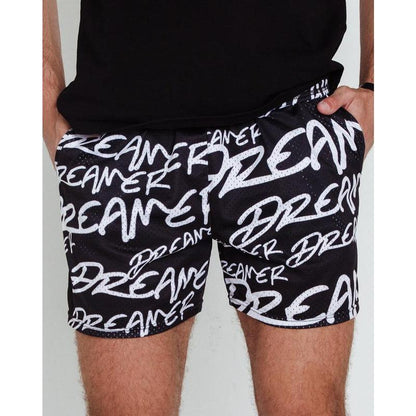 Dreamer Shorts Black - White